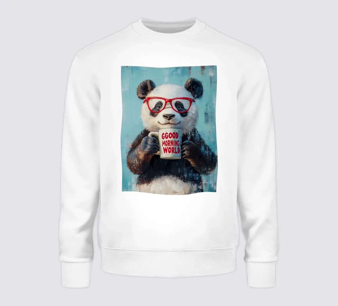 Panda con tazza felpa da IamHomeStudio