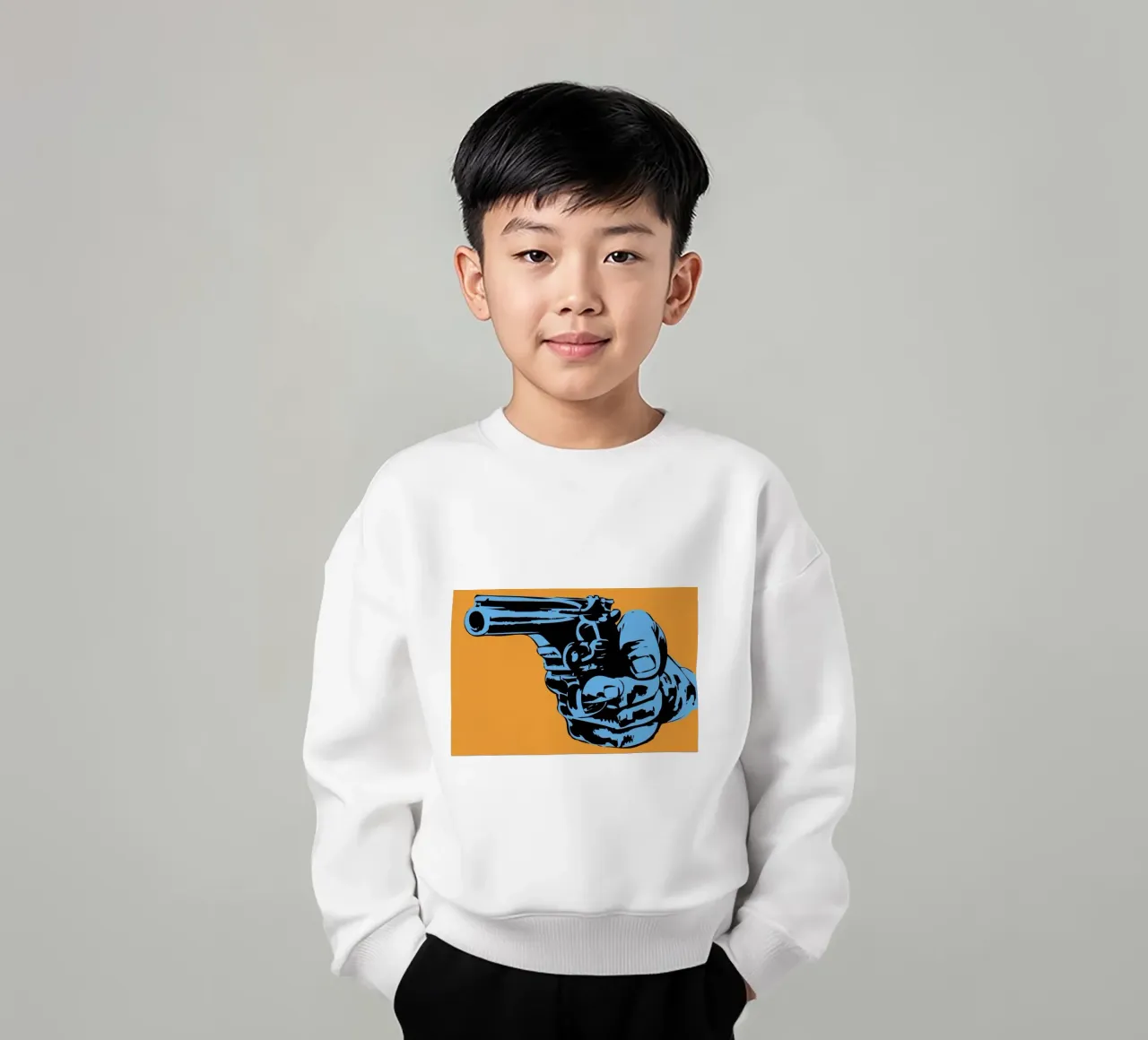 Gun 4 kids sweatshirt by JRuggs