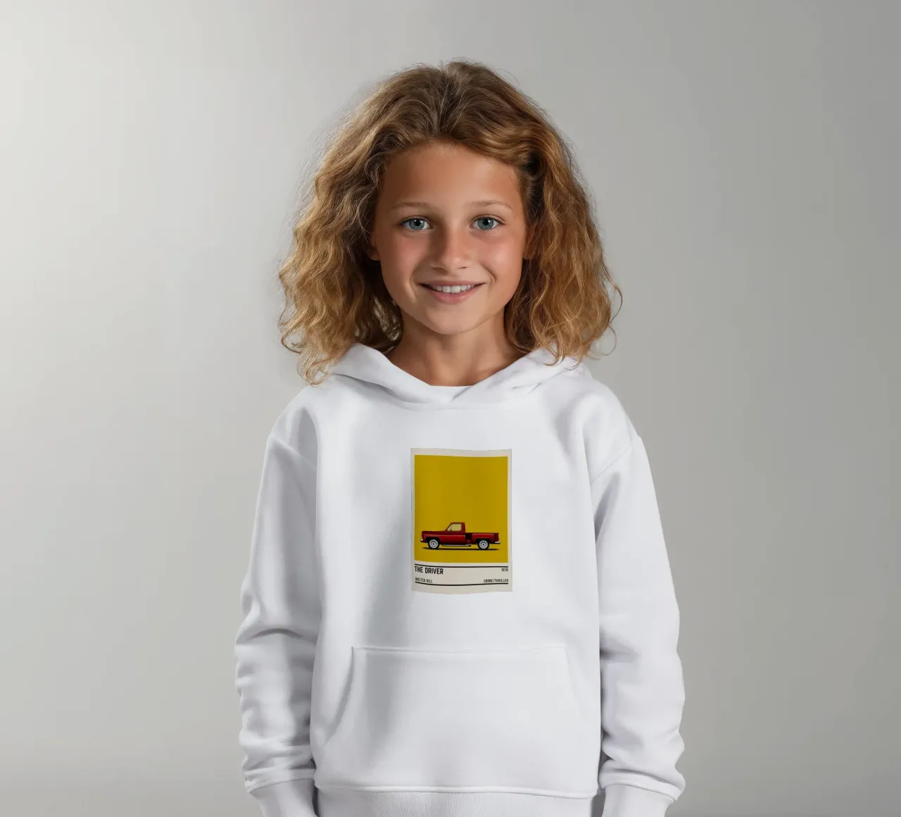 The Driver car felpa bambino con cappuccio da TheArtstudio