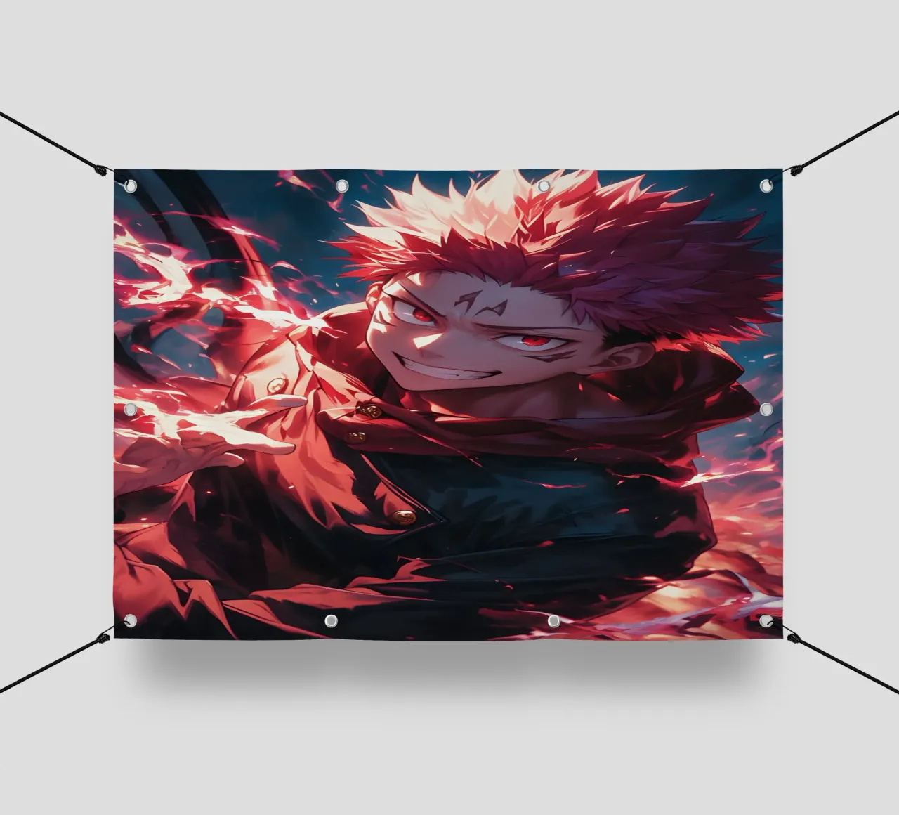 itadori jujutsu kaisen telo in pvc da CreativeStudio