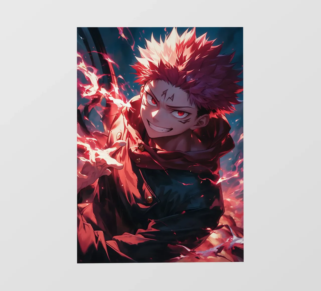 itadori jujutsu kaisen telo in pvc da CreativeStudio