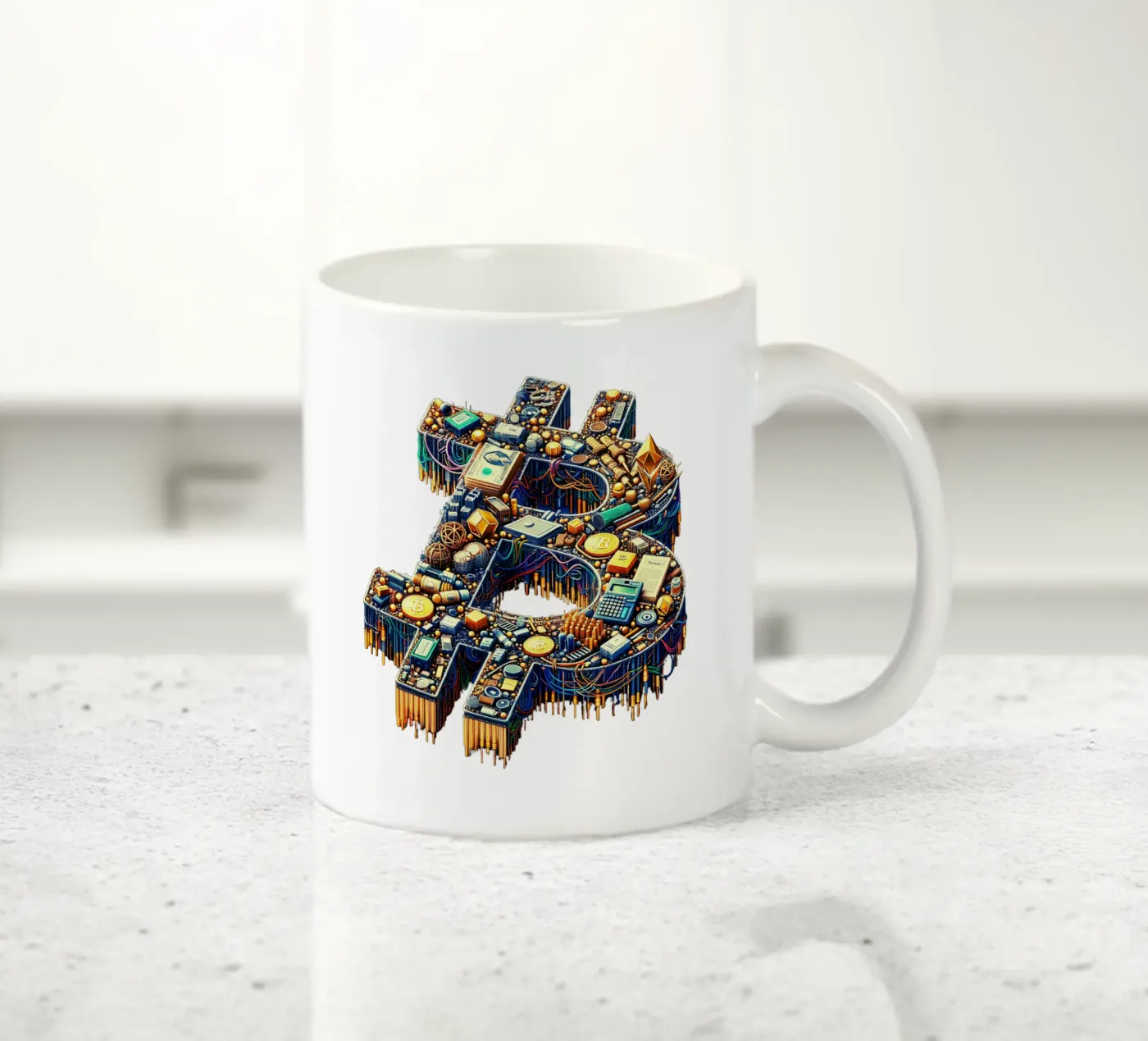 BTX-BTC ceramic mug by Crypto_Jungle
