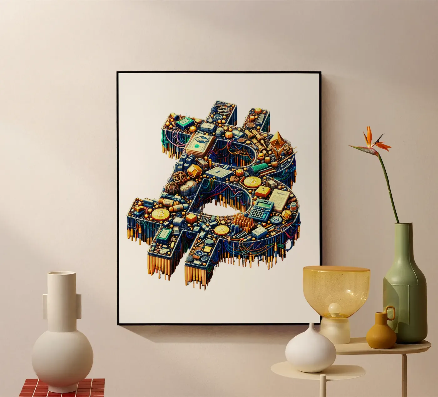 BTX-BTC plexiglas de Crypto_Jungle