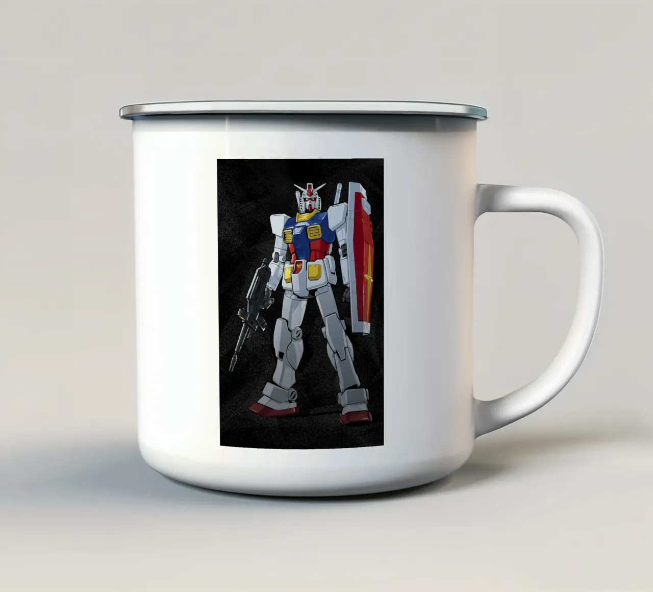 Gundam tazza in smalto da nabakumov