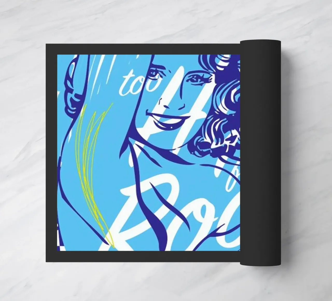 Too Hip doormat by JRuggs