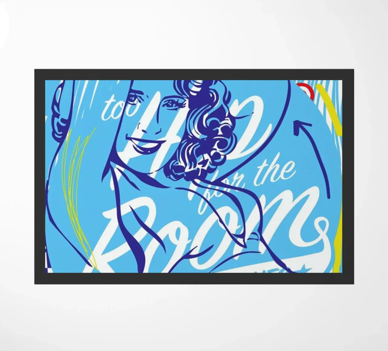 Too Hip doormat by JRuggs