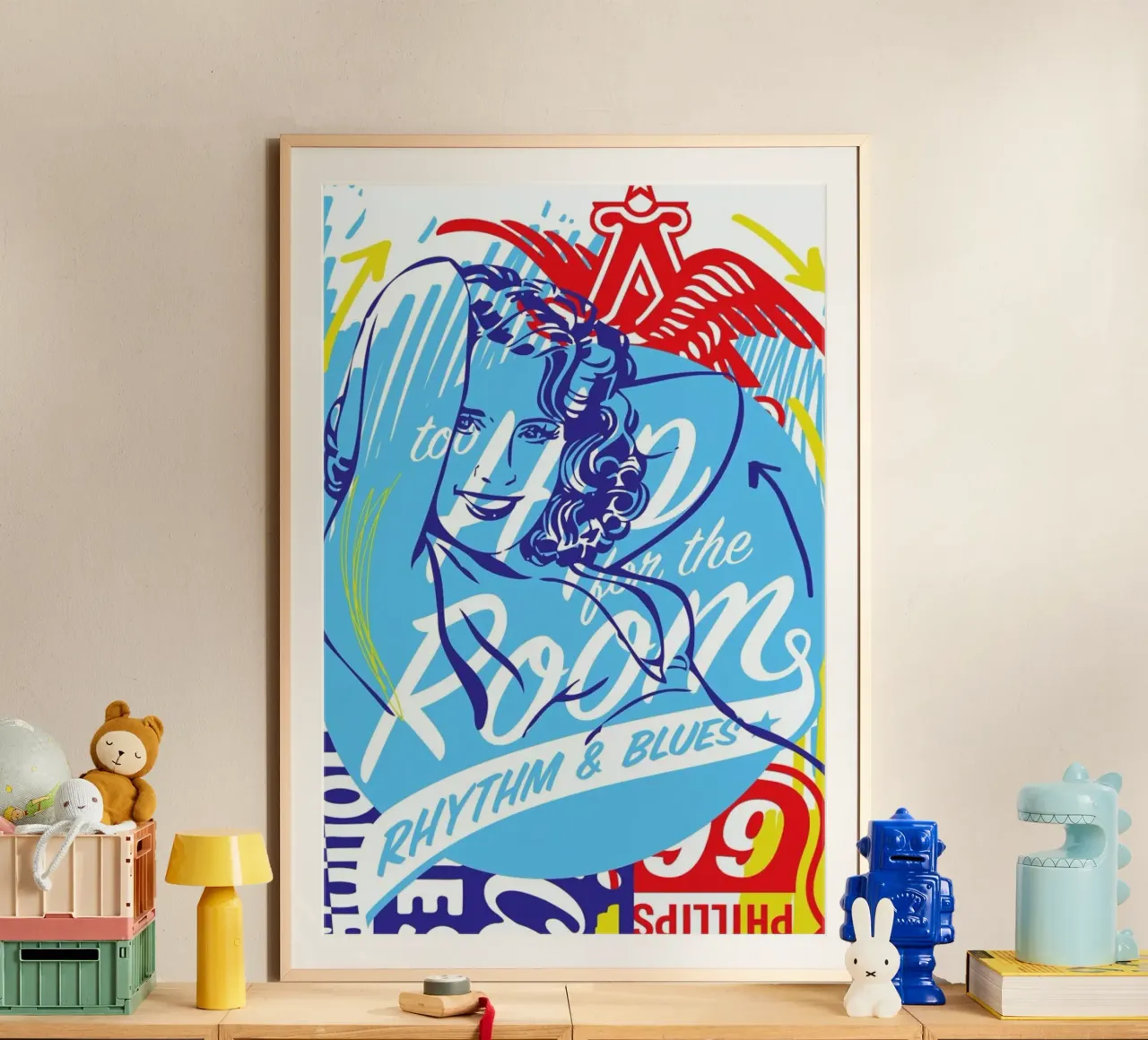 Too Hip poster by JRuggs