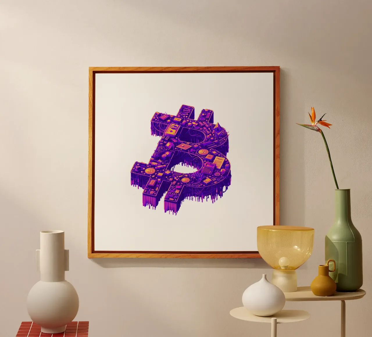 Violara_BTC plexiglass da Crypto_Jungle