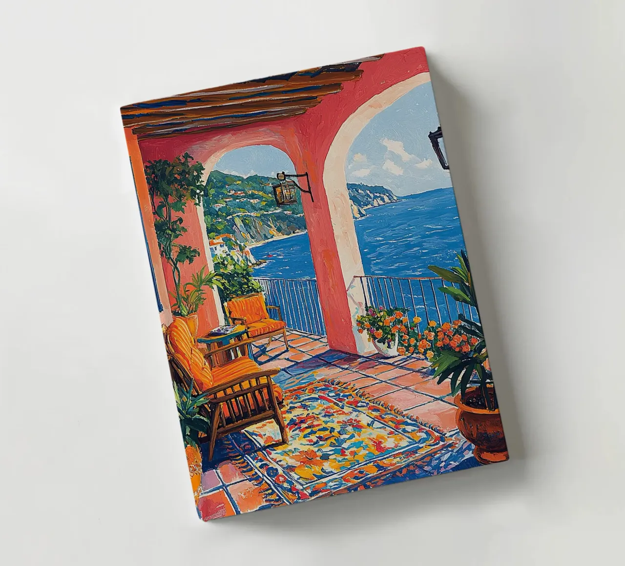 Henri Matisse geïnspireerd Zee Fauvisme Middellandse Zee notitieboek van Nikis Art Studio