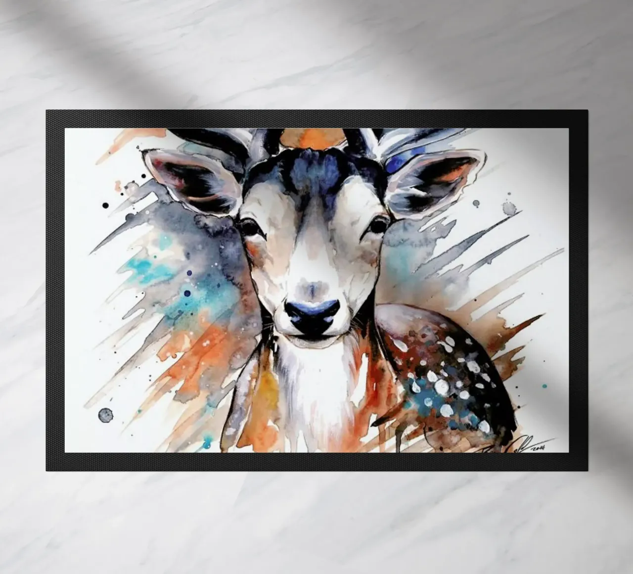 Deer Portrait product.type.doormat common.byCreator Pixie Cold