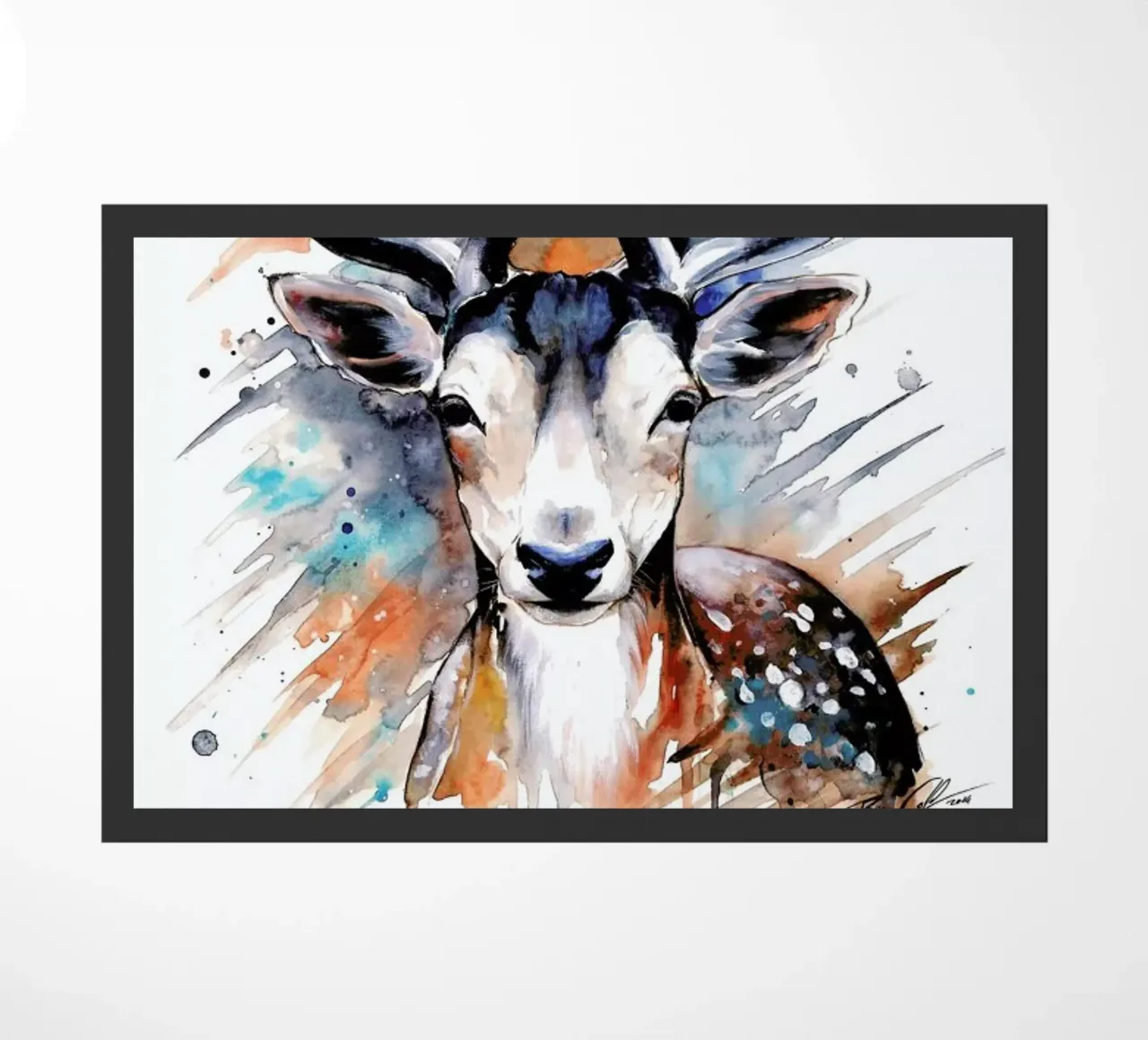 Deer Portrait product.type.doormat common.byCreator Pixie Cold