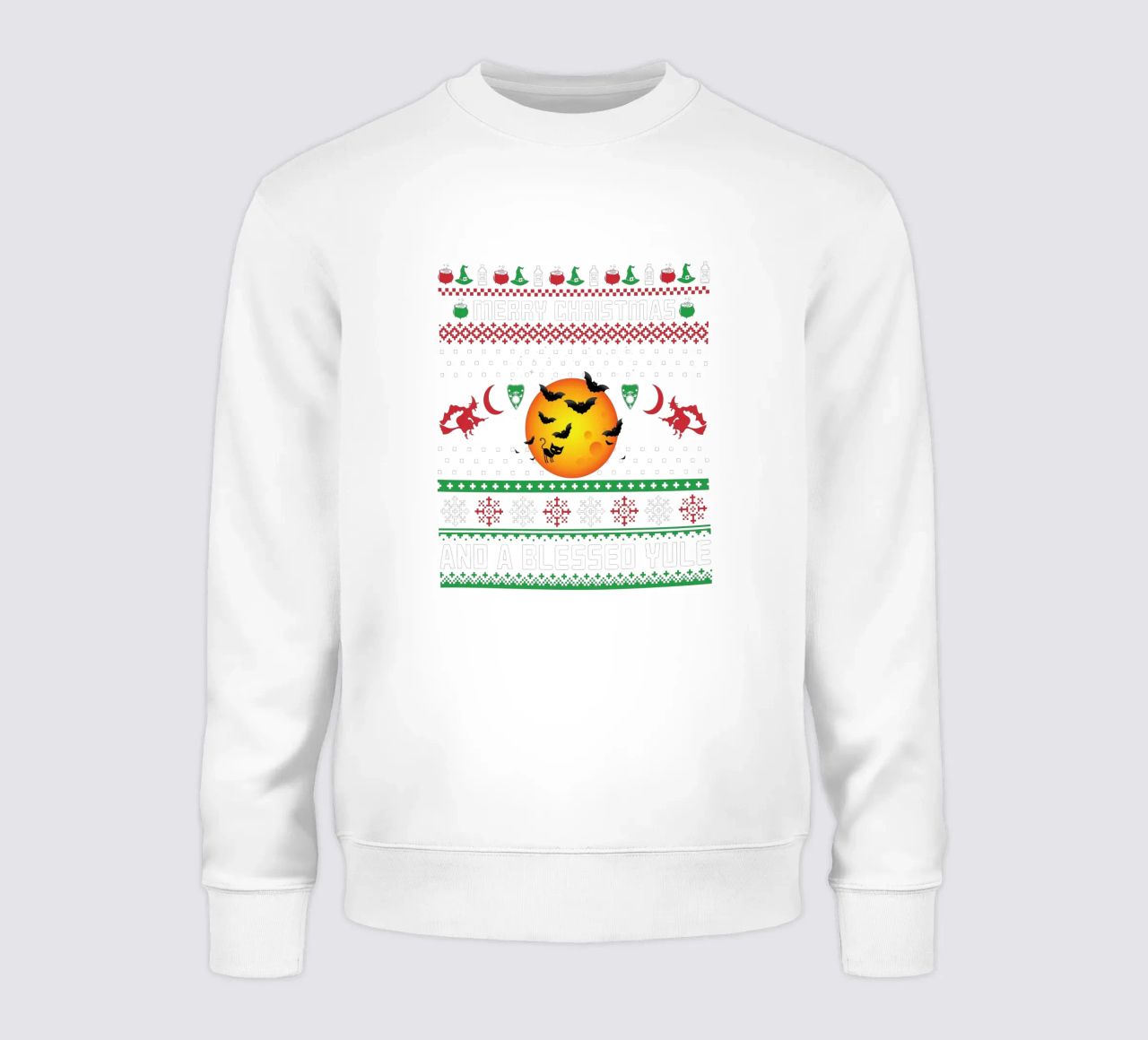 Merry Christmas and a Blessed Yule sudadera de edsonramosart