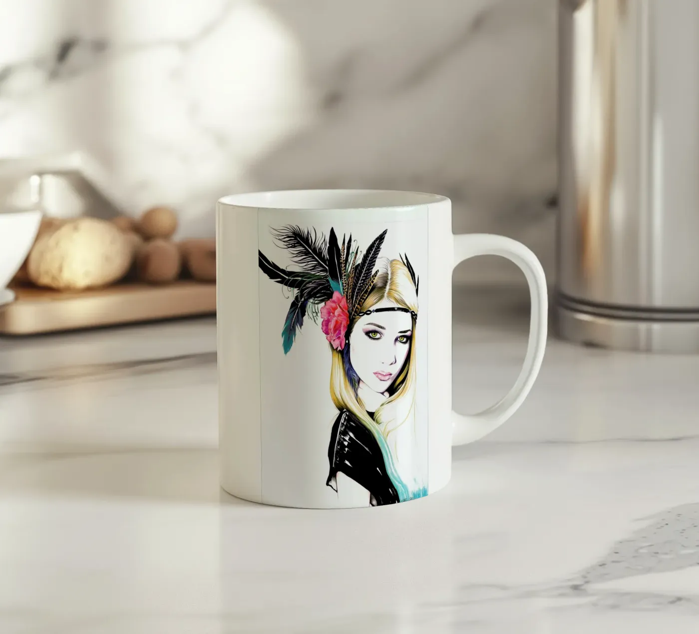 Lara ceramic mug by Pixie Cold
