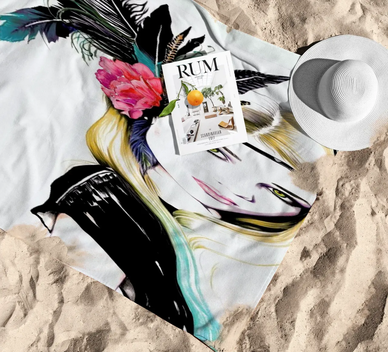 Lara strandhanddoek van Pixie Cold