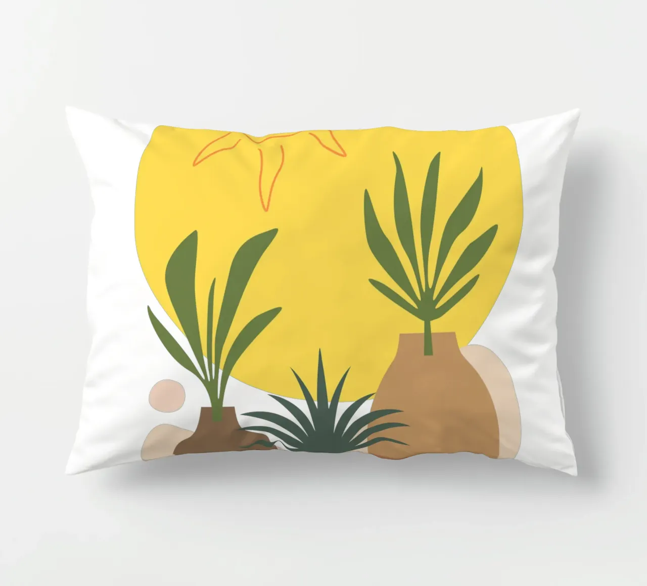 Piante ornamentali minimaliste cuscino da YSV MINIMALIST