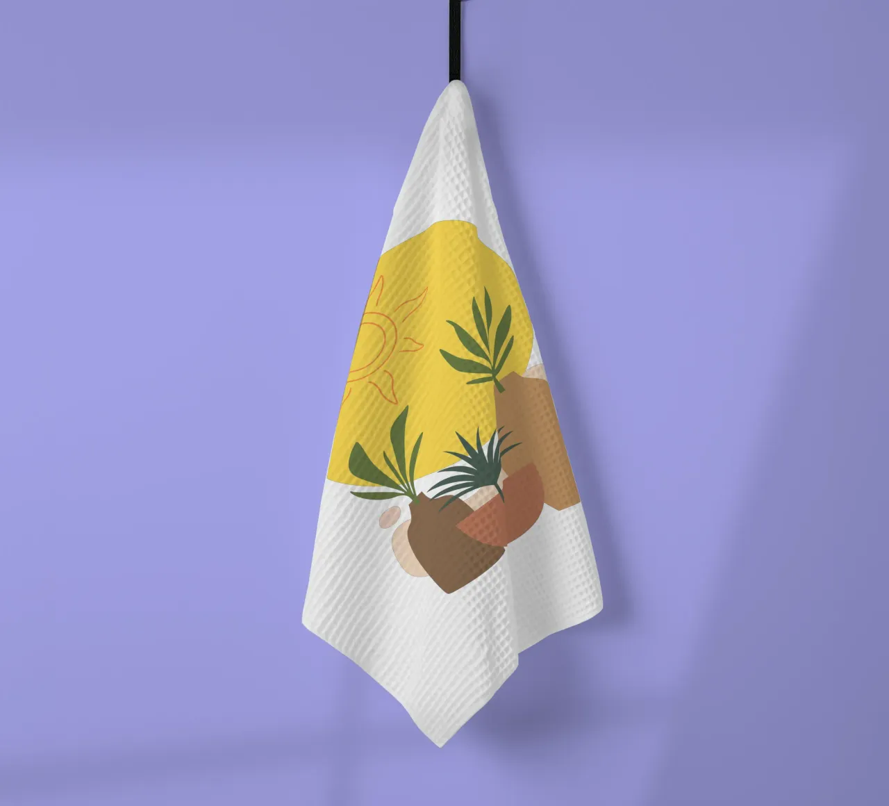Piante ornamentali minimaliste canovaccio da cucina da YSV MINIMALIST