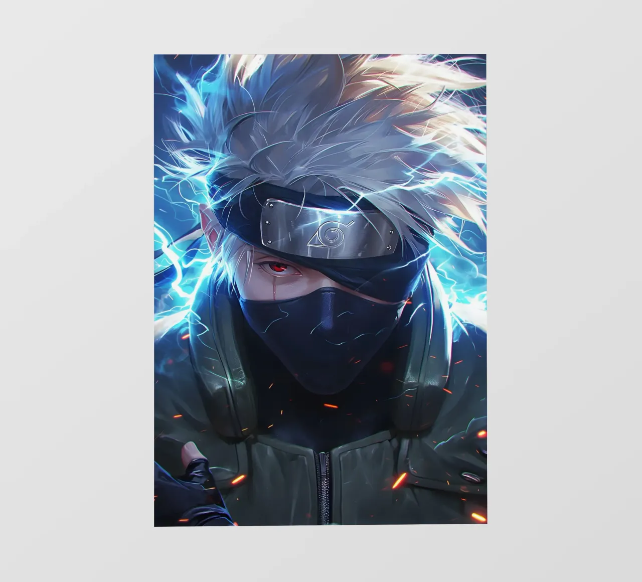 Kakashi Naruto telo in pvc da CreativeStudio