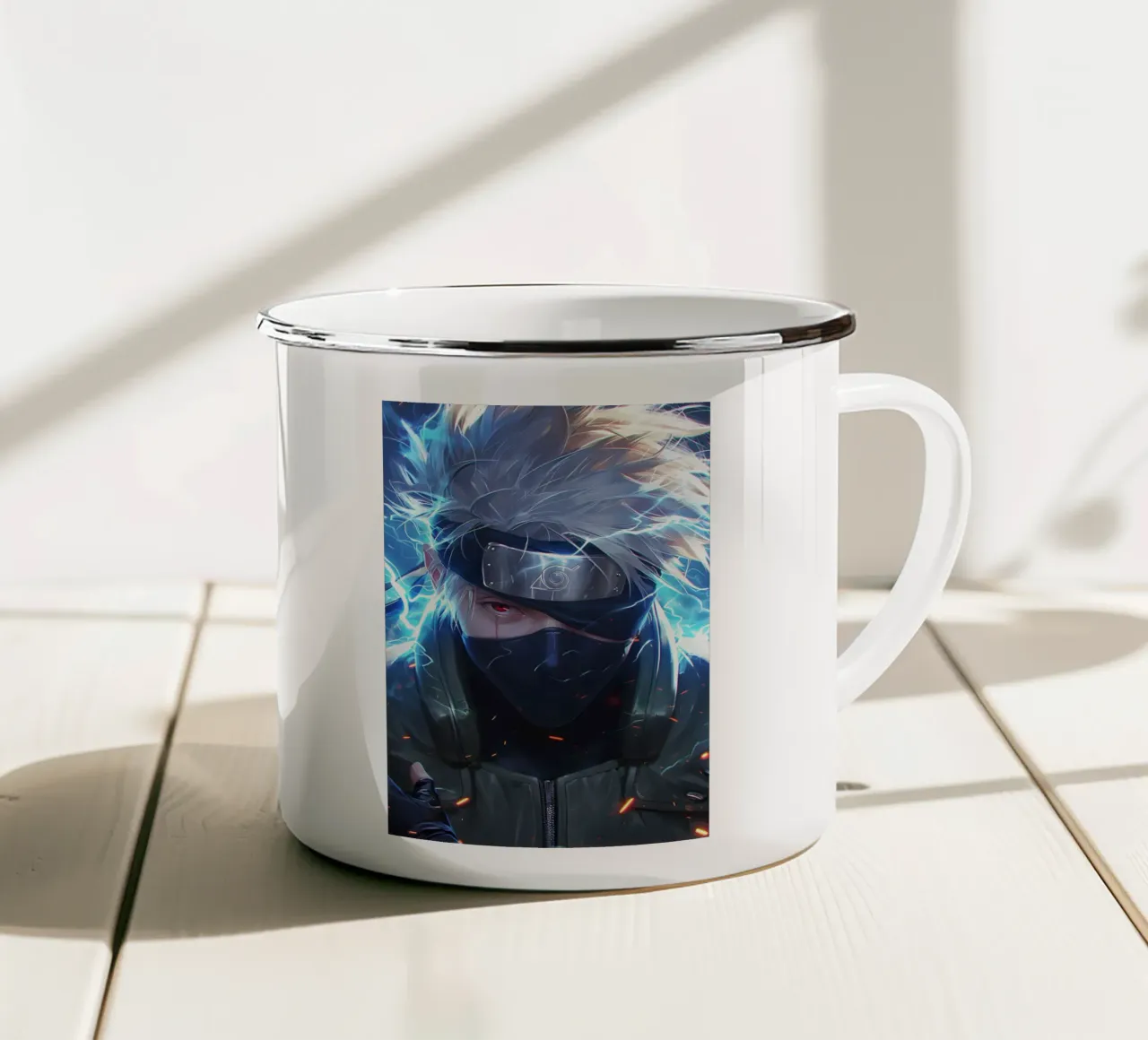 Kakashi Naruto tazza in smalto da CreativeStudio