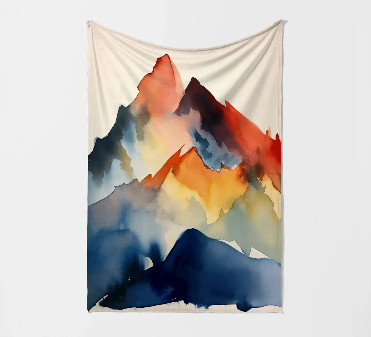 Cime colorate coperta in pile da DaarbyN