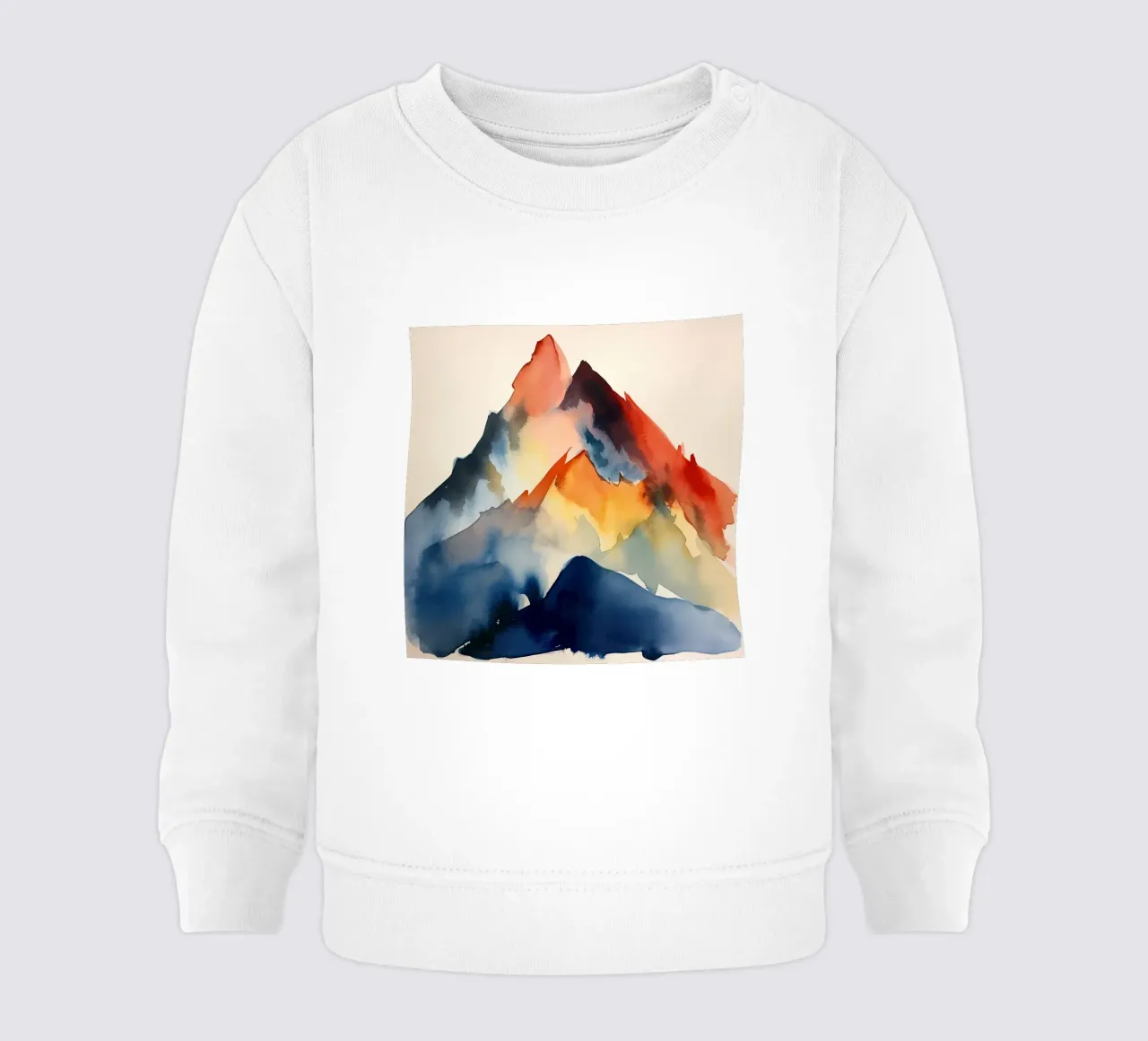 Cime colorate felpa neonato da DaarbyN