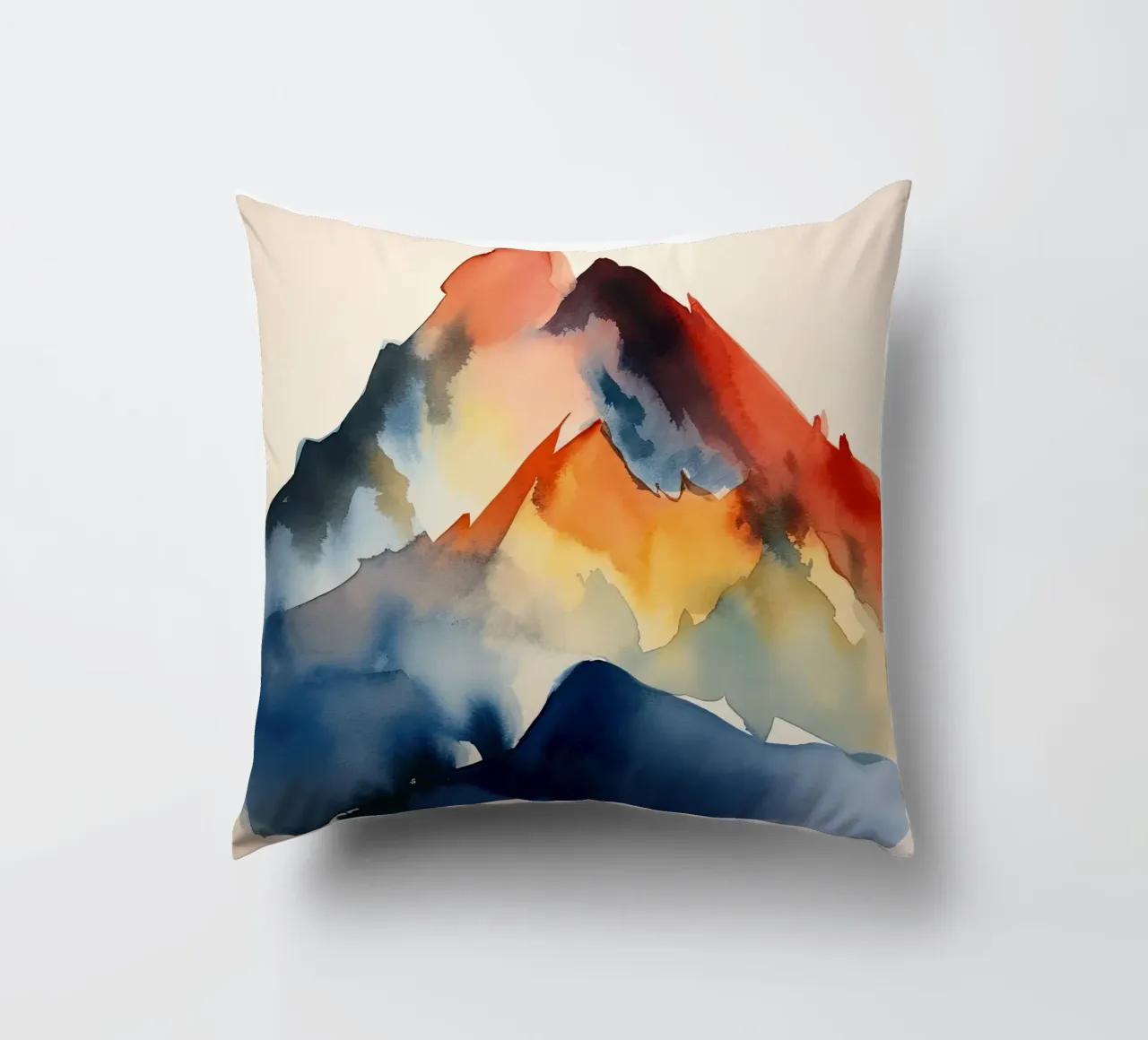 Cime colorate cuscino da DaarbyN