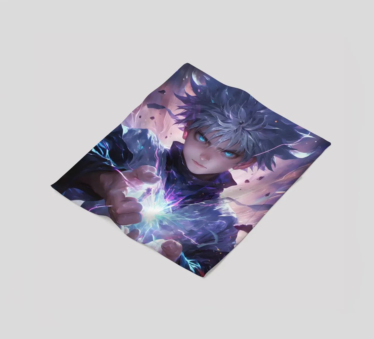 Killua hunter x hunter coperta in pile da CreativeStudio