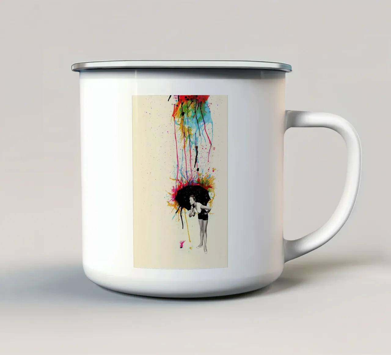 Colorblind tazza in smalto da Matheus Lopes Castro