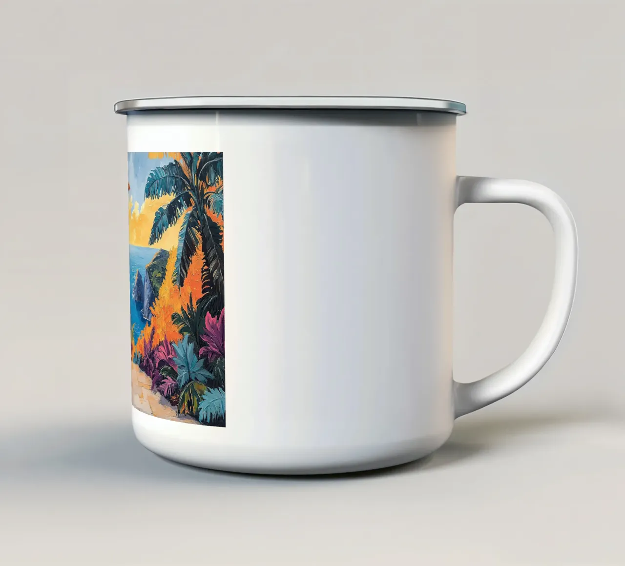 Henri Matisse inspiriert tazza in smalto da Nikis Art Studio