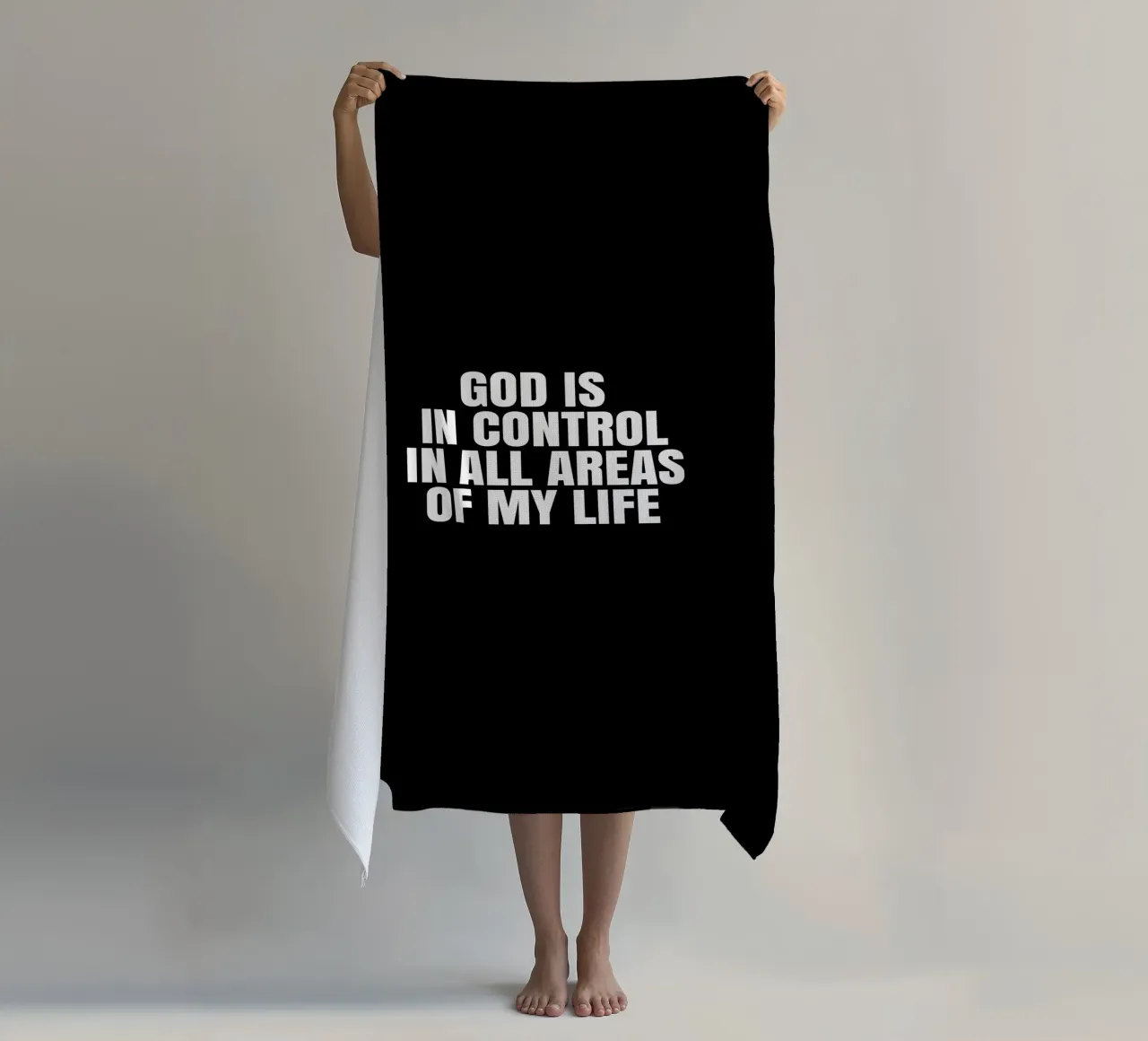 God is in control in all areas of my life telo mare da happieeagle