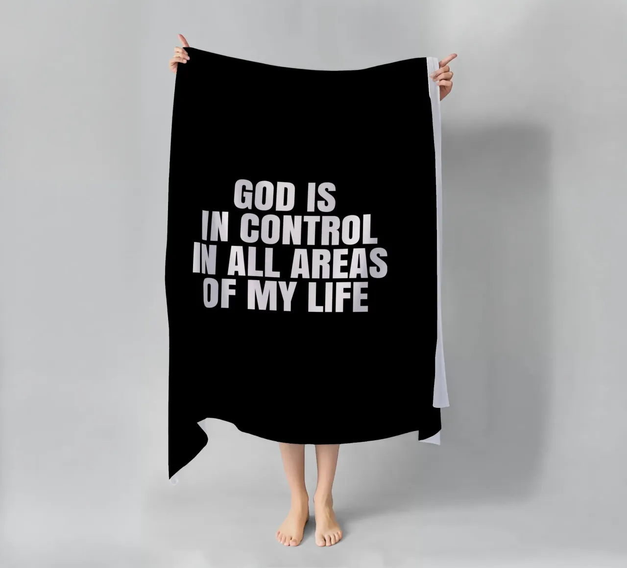 God is in control in all areas of my life telo mare da happieeagle