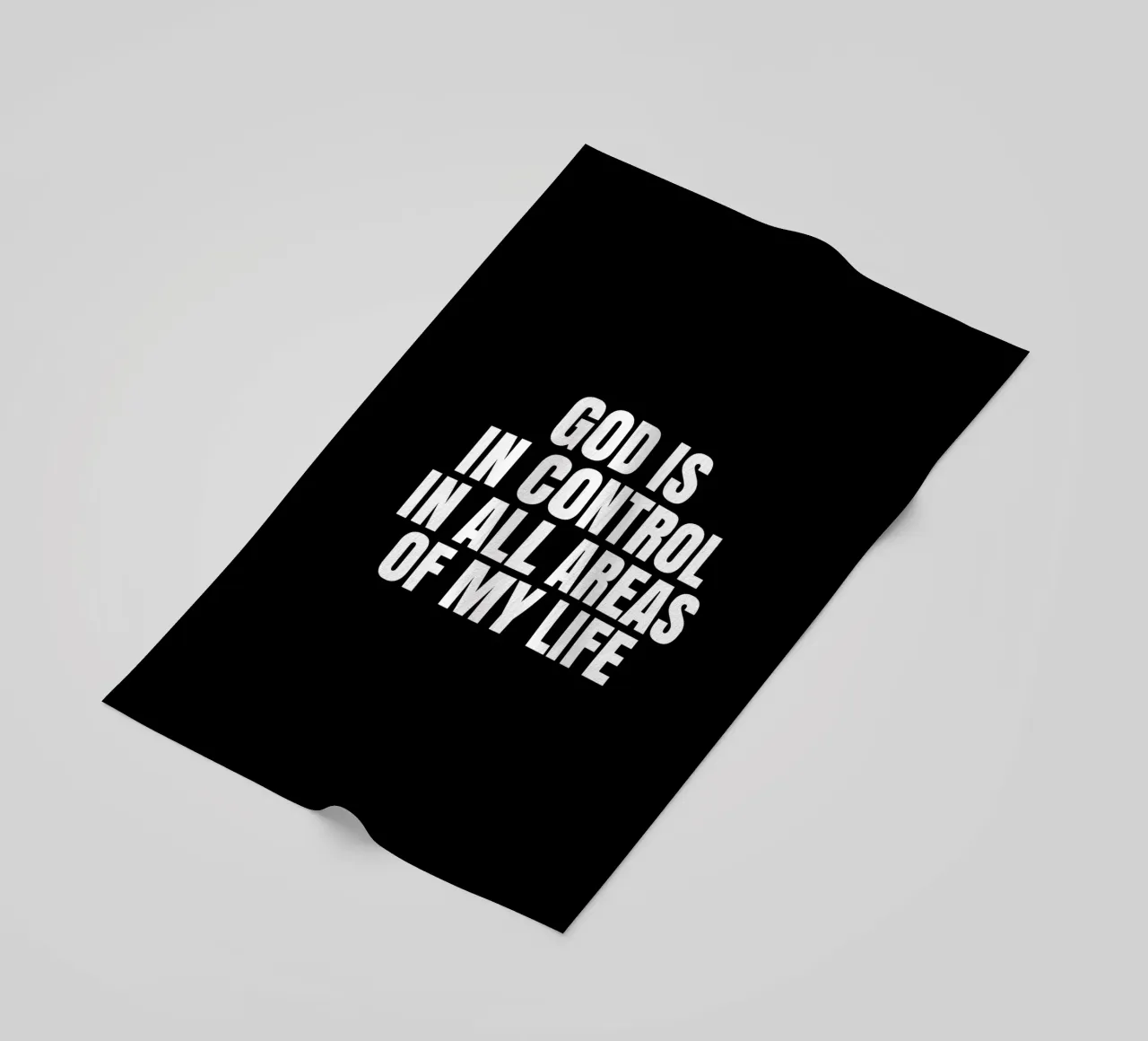 God is in control in all areas of my life telo mare da happieeagle