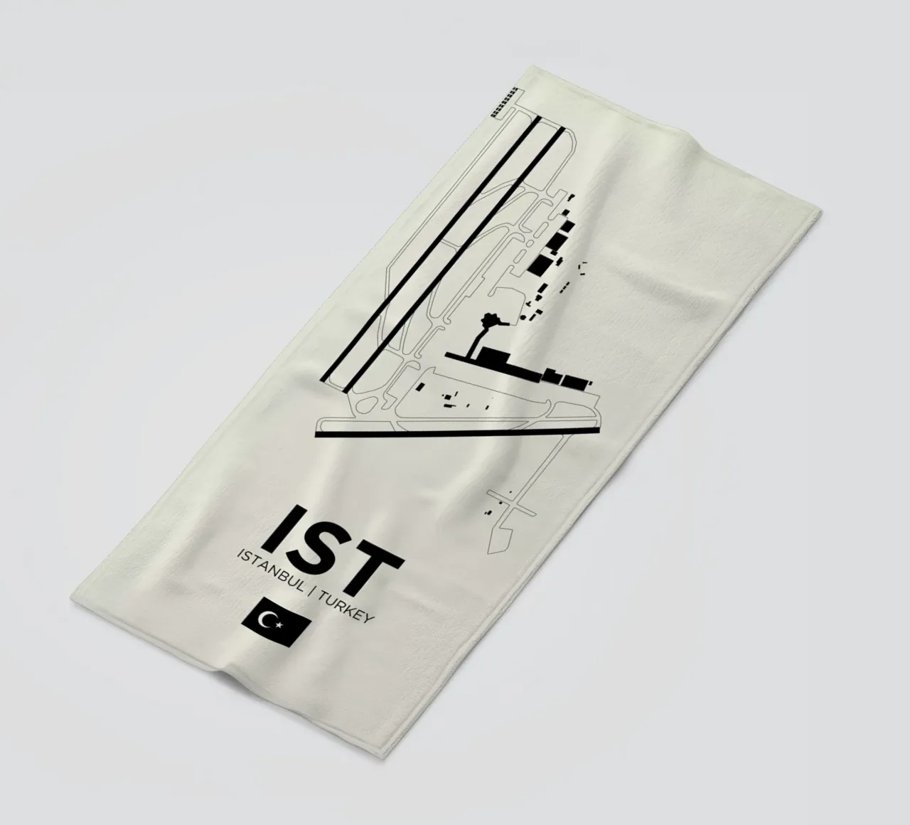 IST Airport Istanbul telo mare da 08left