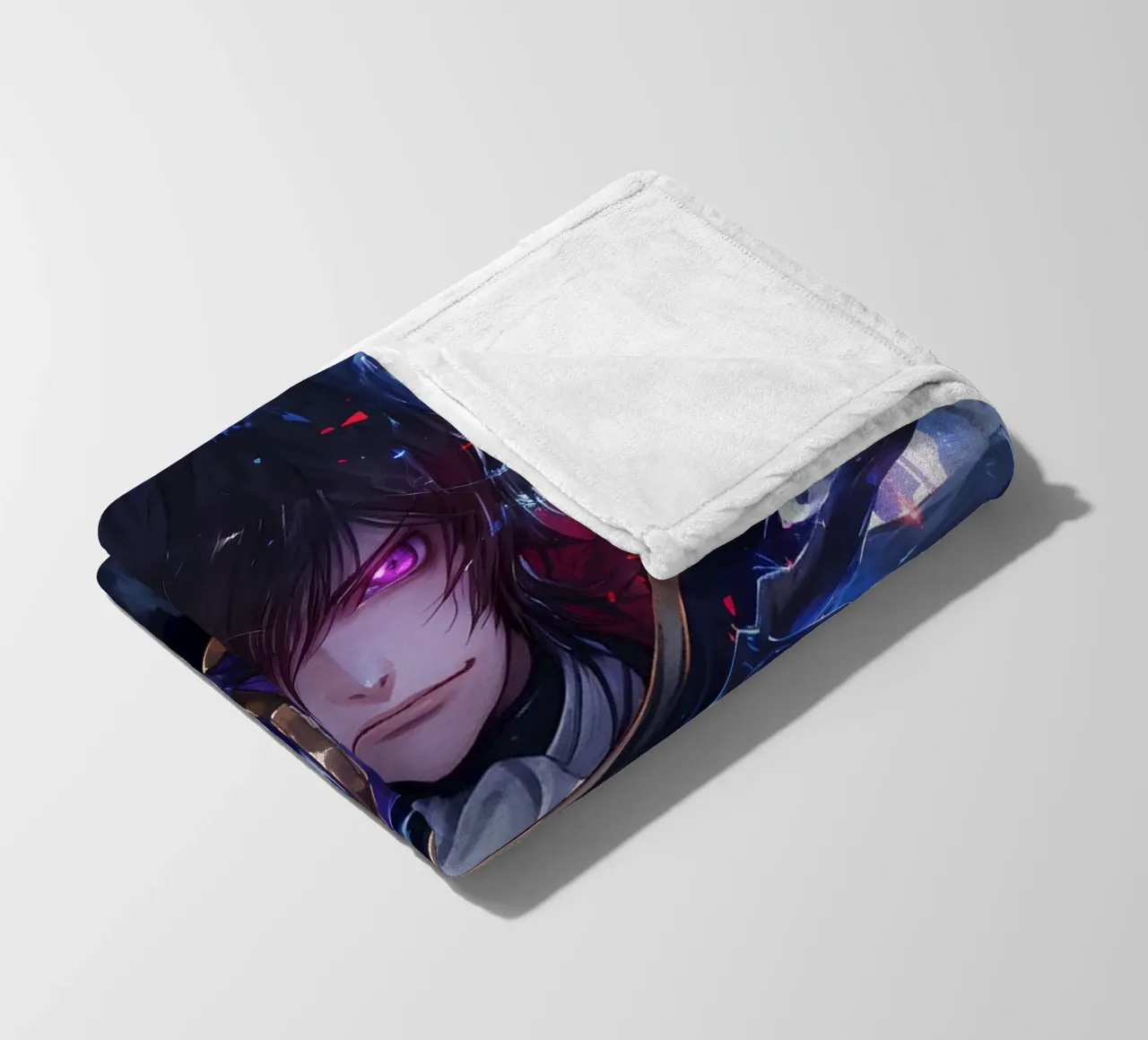 Lelouch Lamperouge Code Geass fleece blanket by CreativeStudio