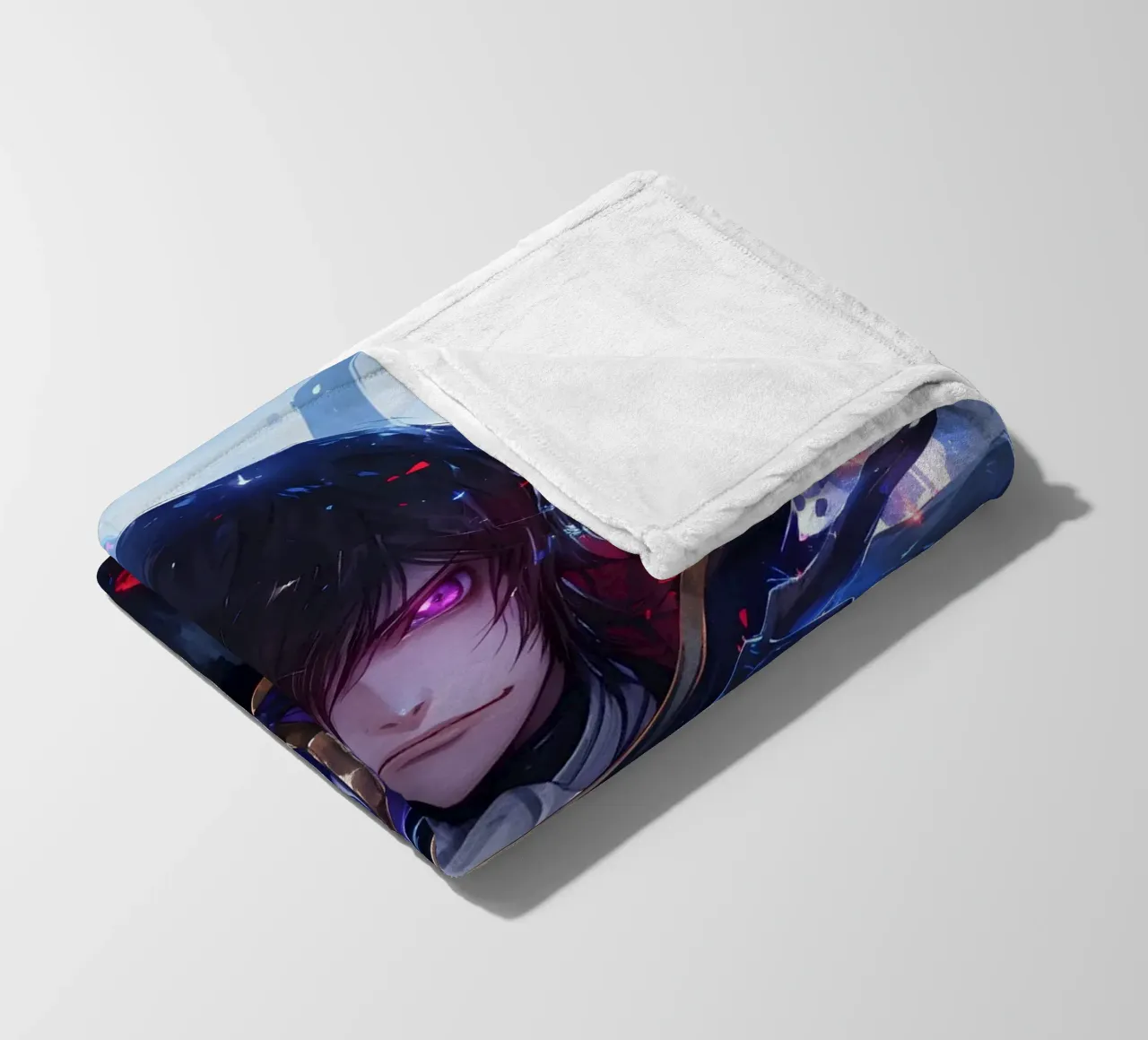 Lelouch Lamperouge Code Geass fleece blanket by CreativeStudio