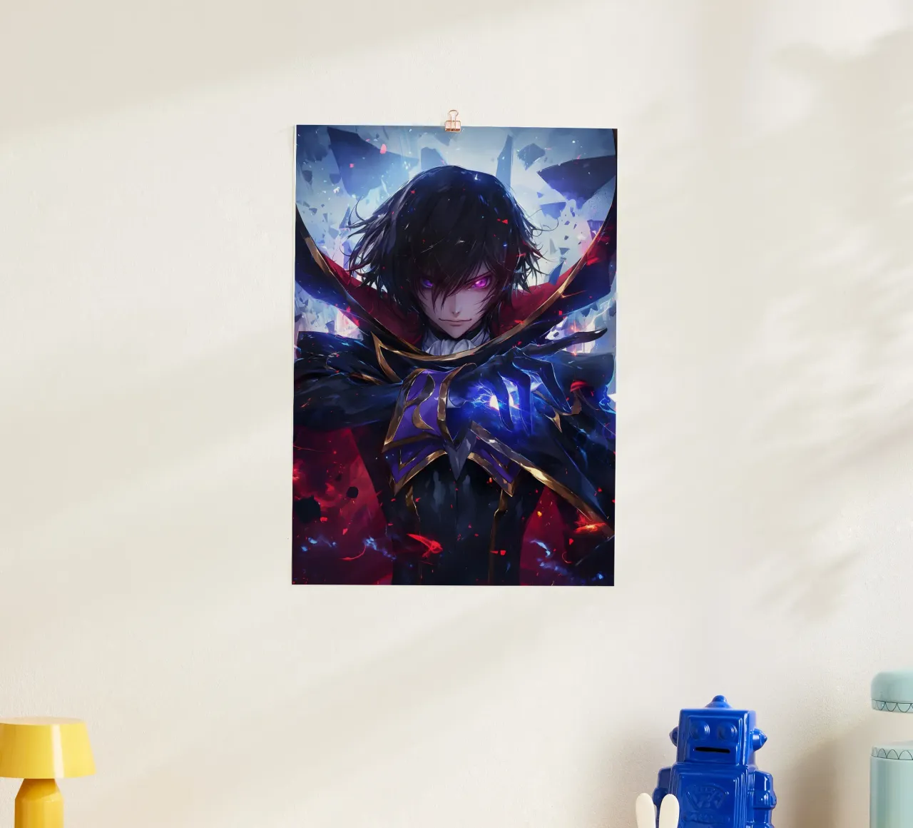 Lelouch Lamperouge Code Geass poster da CreativeStudio