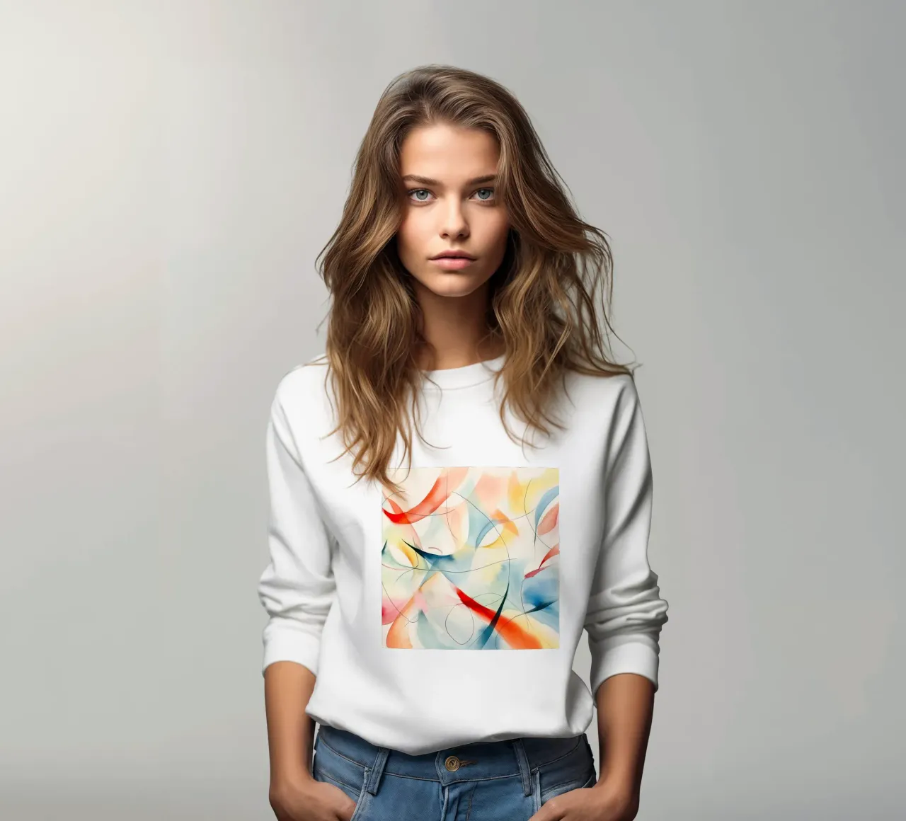 Flow Of Colors sweatshirt by DaarbyN
