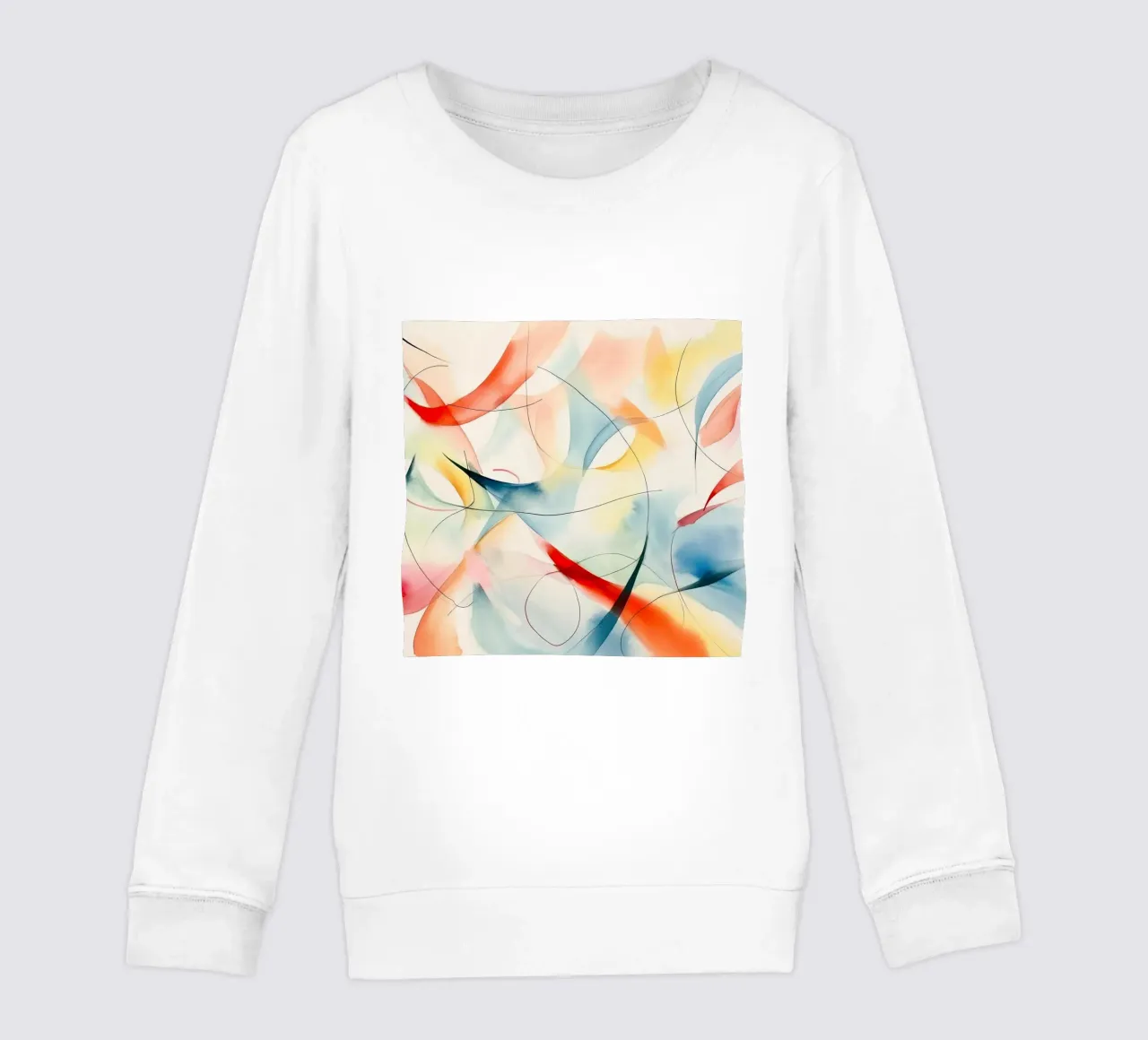 Flusso di colori felpa bambino da DaarbyN