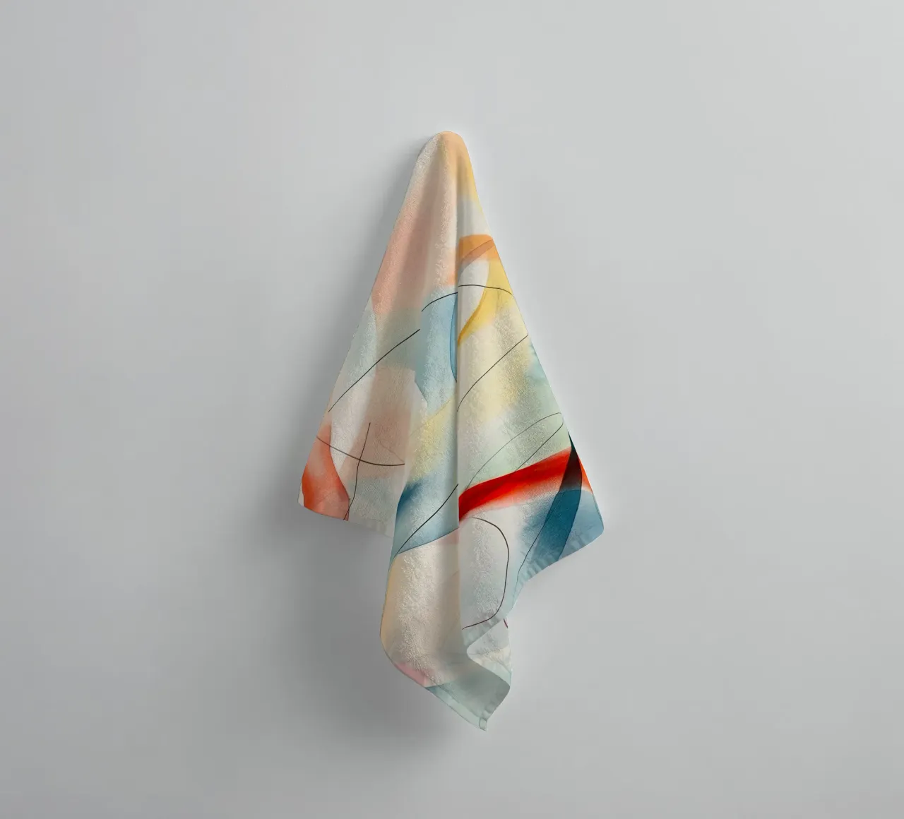 Flusso di colori asciugamano da bagno da DaarbyN