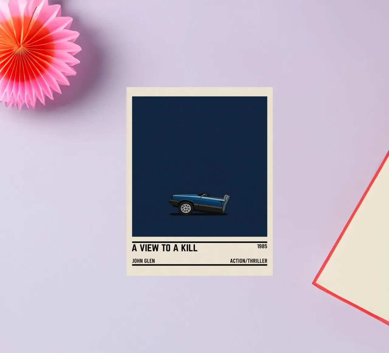 A View to a Kill car adesivo da TheArtstudio