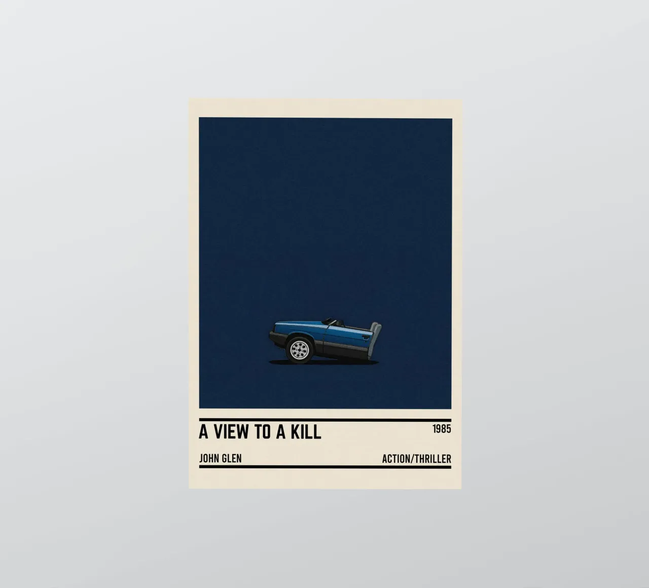 A View to a Kill car adesivo da TheArtstudio