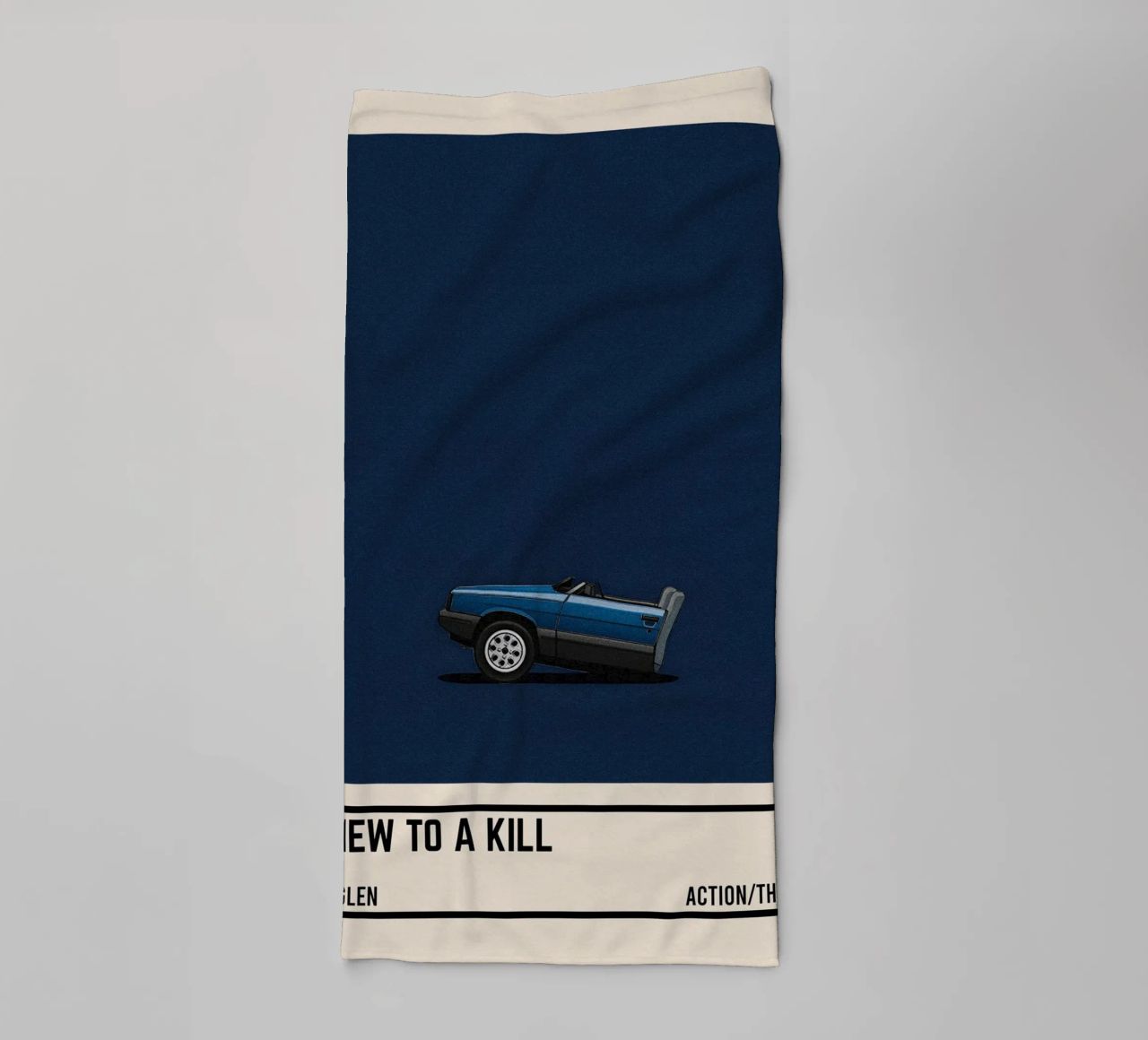 A View to a Kill car asciugamano da bagno da TheArtstudio