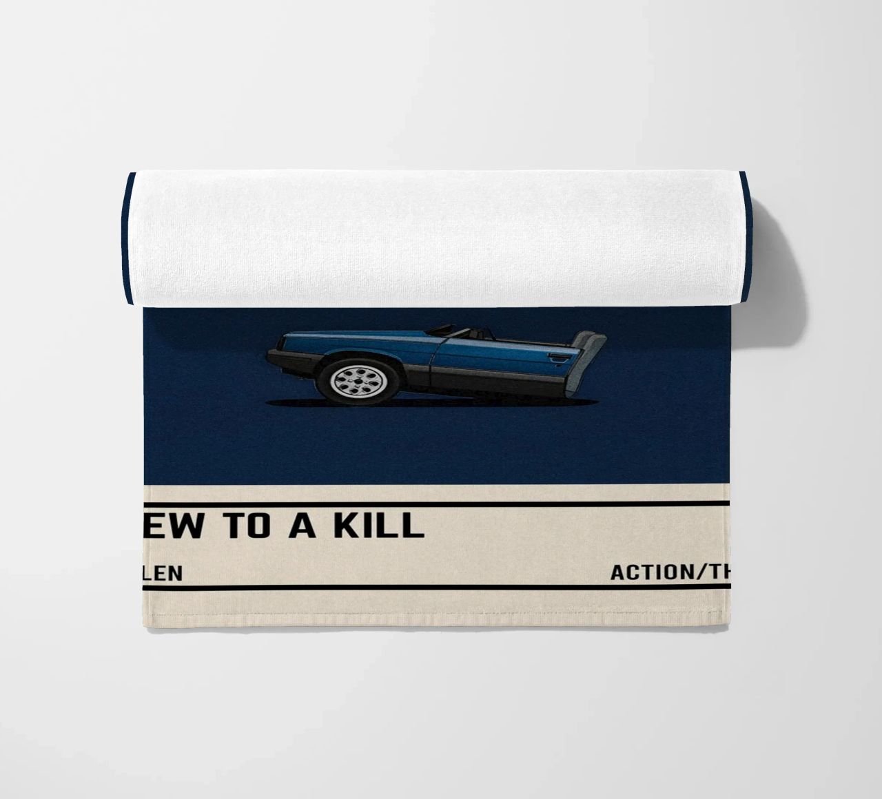 A View to a Kill car telo mare da TheArtstudio