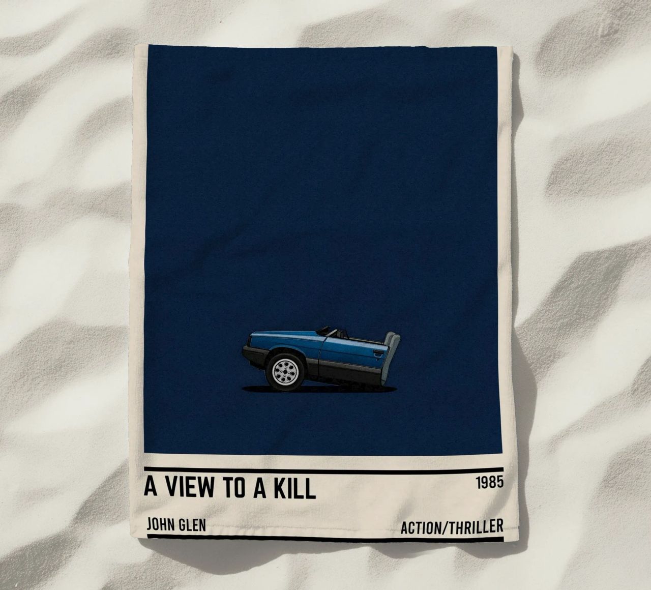 A View to a Kill car telo mare da TheArtstudio