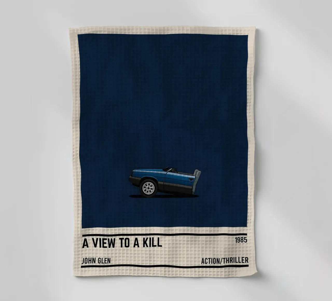 A View to a Kill car torchon de TheArtstudio