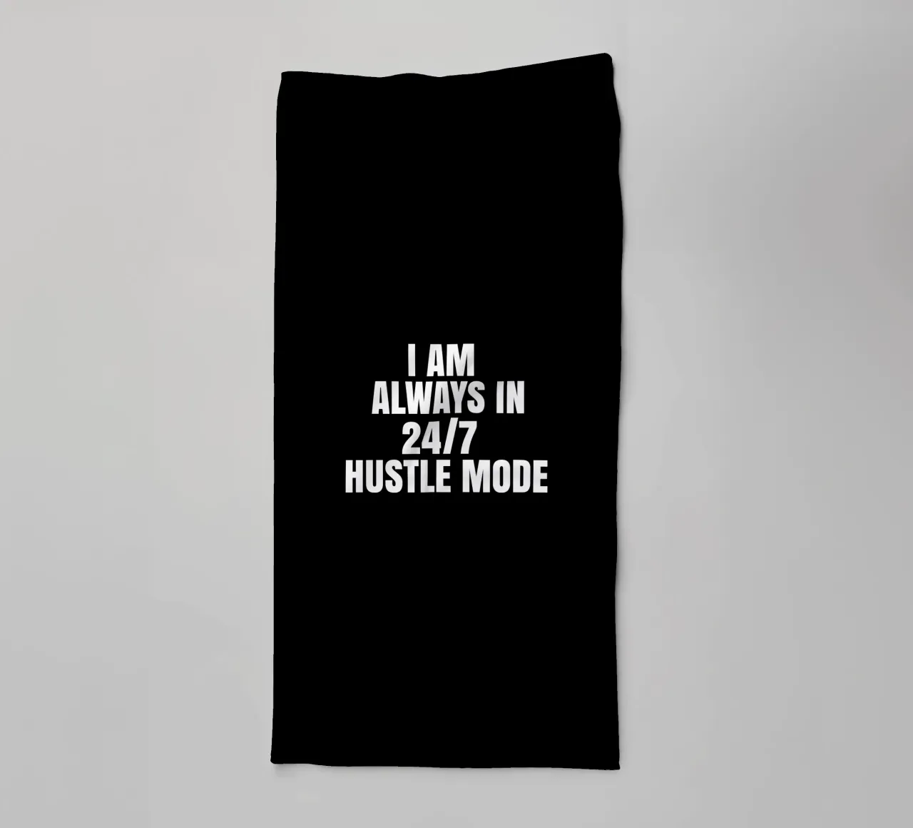 I am always in  24/7 hustle mode toalla de baño de happieeagle