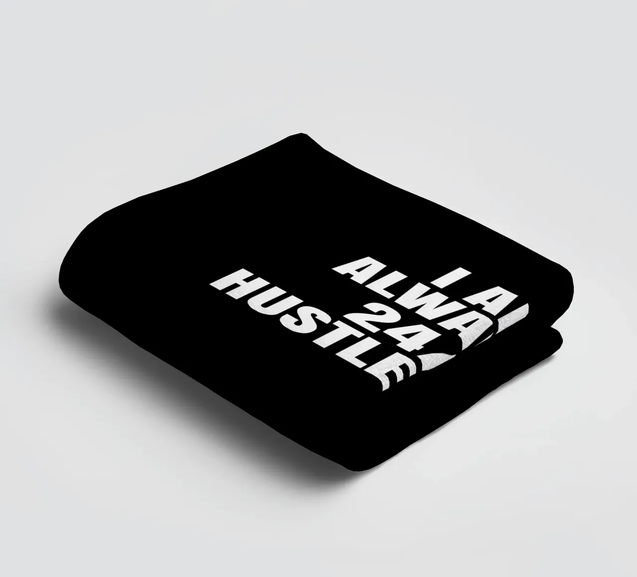 I am always in 24/7 hustle mode asciugamano da bagno da happieeagle