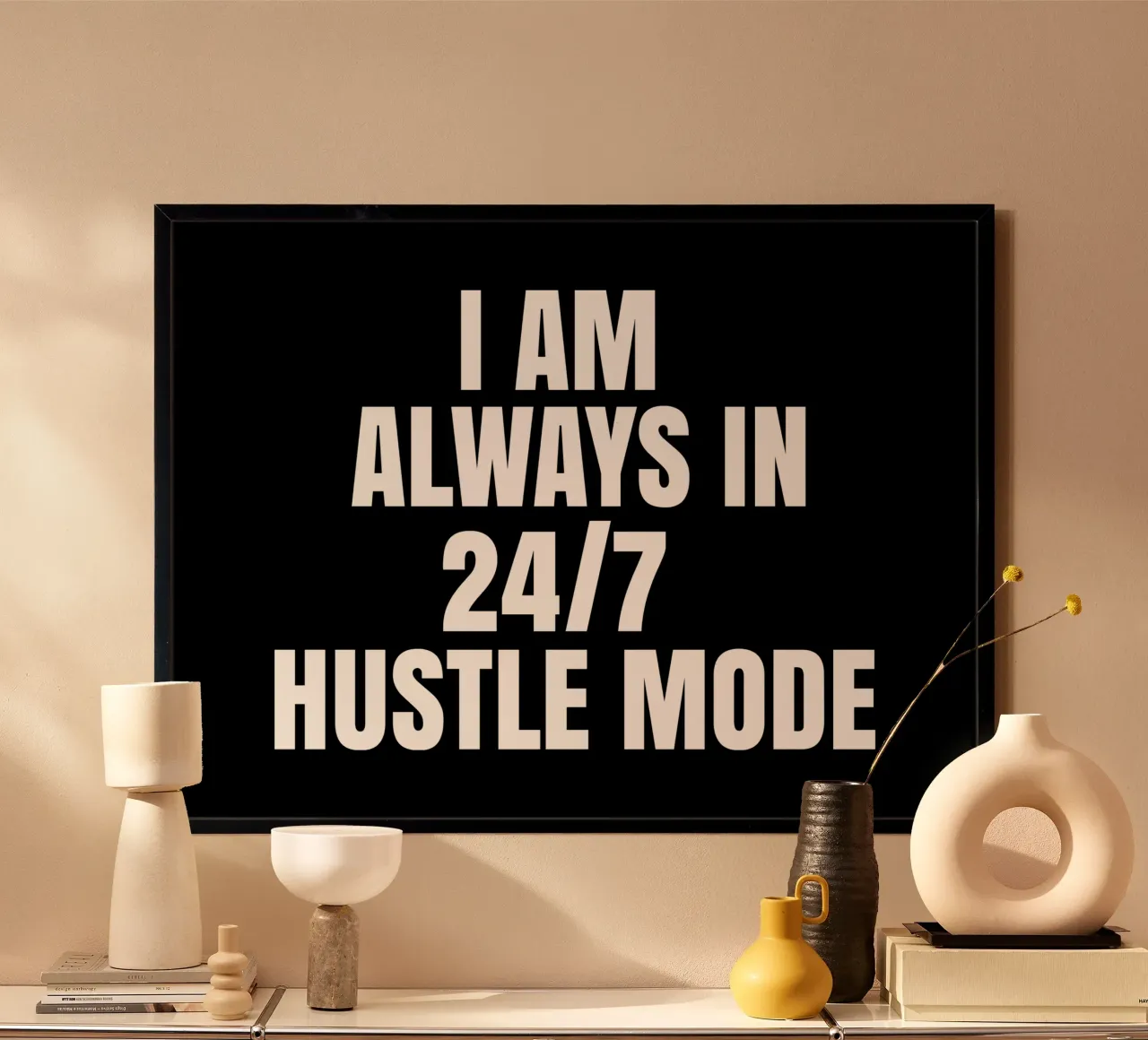 I am always in 24/7 hustle mode carta hahnemühle da happieeagle
