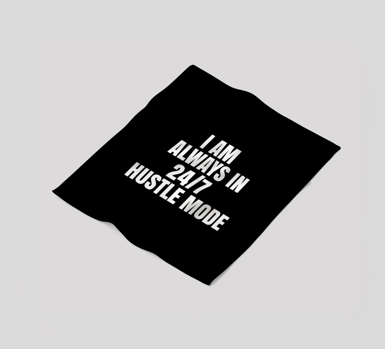 I am always in 24/7 hustle mode coperta in pile da happieeagle