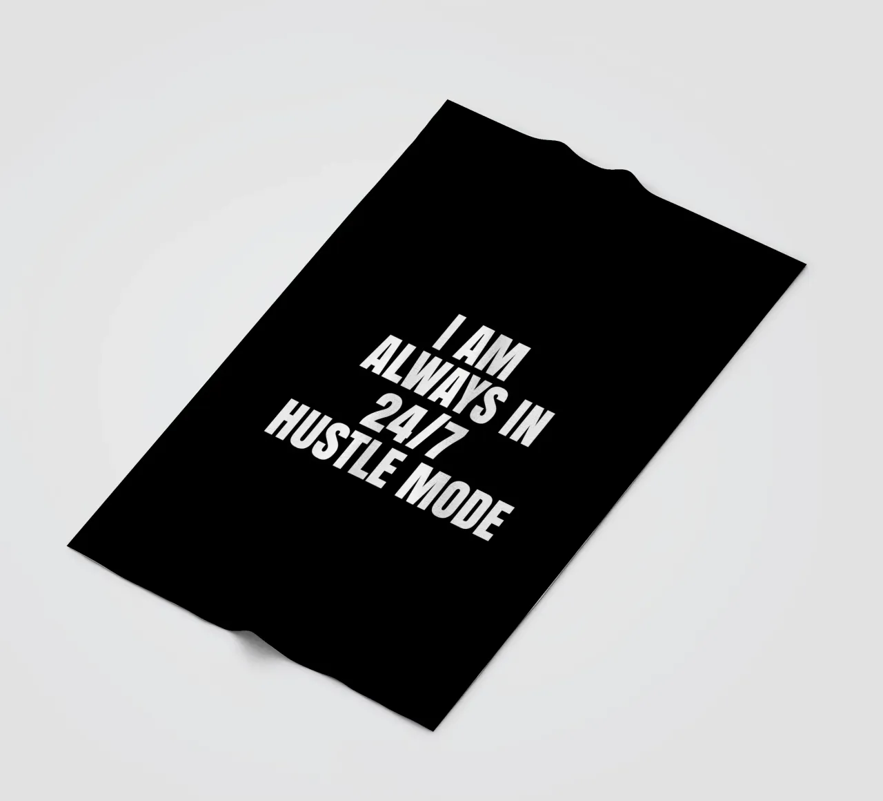I am always in  24/7 hustle mode coperta in pile da happieeagle