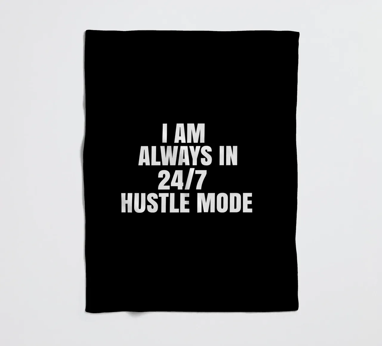 I am always in 24/7 hustle mode coperta in pile da happieeagle